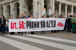 Demonstracja ph. Prawo do azylu prawem człowieka