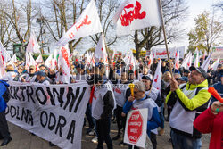 Protest Solidarności w Szczecinie