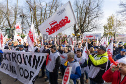 Protest Solidarności w Szczecinie