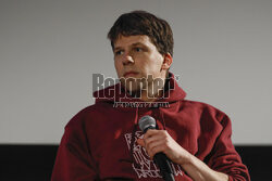 Jesse Eisenberg odbiera nagrodę Indie Star Award podczas American Film Festival we Wrocławiu