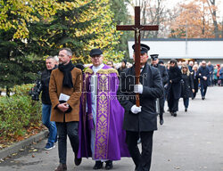 Pogrzeb Elżbiety Zającówny