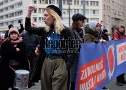 Demonstracja antyfaszystowska w Warszawie