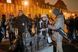 Gdańsk. Obchody 86 rocznicy Nocy Kryształowej