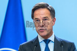 Sekretarz generalny NATO Mark Rutte z wizytą w Warszawie