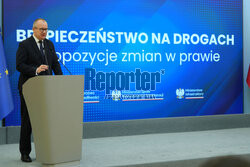 Konferencja ph. Bezpieczeństwo na drogach - propozycje zmian w prawie