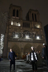 Powrót figury Matki Boskiej z Dzieciatkiem do katedry Notre-Dame w Paryzu