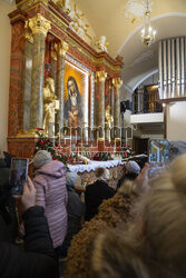 Poświęcenie kaplicy Matki Bożej Ostrobramskiej w Łapach