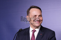 Briefing prasowy Ministra Radosława Sikorskiego