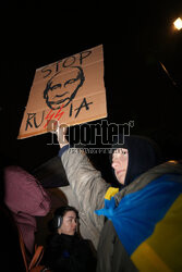 1000 Dzień Piekła - protest przed ambasadą Rosji