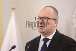 Konferencja ministra sprawiedliwości