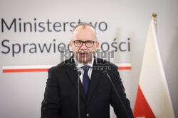 Konferencja ministra sprawiedliwości