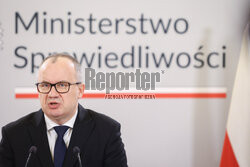 Konferencja ministra sprawiedliwości