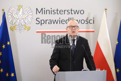 Konferencja ministra sprawiedliwości