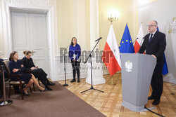 Konferencja ministra sprawiedliwości