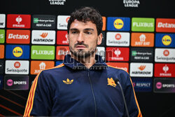 AS Roma Training Session And Press Conference - UEFA Europa League 2024/25 League Phase MD5