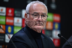 AS Roma Training Session And Press Conference - UEFA Europa League 2024/25 League Phase MD5