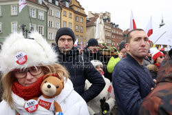 Protest ph. TAK dla edukacji! NIE dla deprawacji!