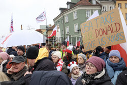 Protest ph. TAK dla edukacji! NIE dla deprawacji!