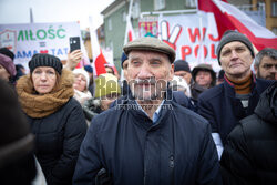 Protest ph. TAK dla edukacji! NIE dla deprawacji!