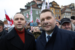 Protest ph. TAK dla edukacji! NIE dla deprawacji!