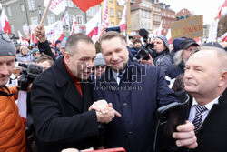 Protest ph. TAK dla edukacji! NIE dla deprawacji!