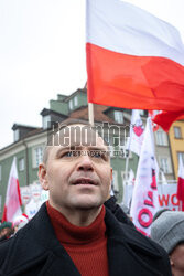 Protest ph. TAK dla edukacji! NIE dla deprawacji!