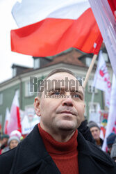 Protest ph. TAK dla edukacji! NIE dla deprawacji!