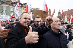 Protest ph. TAK dla edukacji! NIE dla deprawacji!