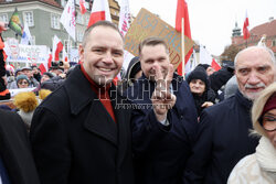 Protest ph. TAK dla edukacji! NIE dla deprawacji!