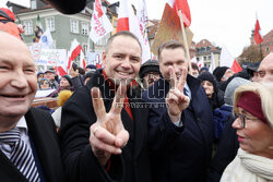 Protest ph. TAK dla edukacji! NIE dla deprawacji!