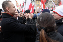 Protest ph. TAK dla edukacji! NIE dla deprawacji!