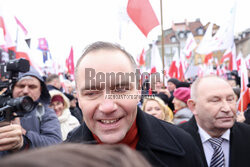 Protest ph. TAK dla edukacji! NIE dla deprawacji!