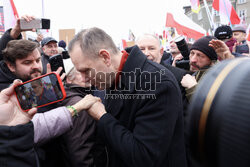 Protest ph. TAK dla edukacji! NIE dla deprawacji!