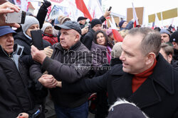 Protest ph. TAK dla edukacji! NIE dla deprawacji!