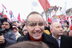 Protest ph. TAK dla edukacji! NIE dla deprawacji!