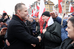 Protest ph. TAK dla edukacji! NIE dla deprawacji!