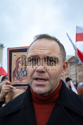 Protest ph. TAK dla edukacji! NIE dla deprawacji!