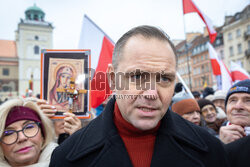 Protest ph. TAK dla edukacji! NIE dla deprawacji!