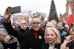 Protest ph. TAK dla edukacji! NIE dla deprawacji!