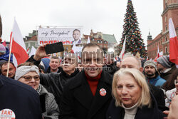 Protest ph. TAK dla edukacji! NIE dla deprawacji!