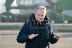 Donald Tusk w Porcie Gdańsk