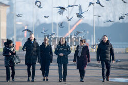 Donald Tusk w Porcie Gdańsk