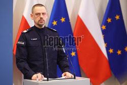 Konferencja dot. planów działania Policji w 2025 r.