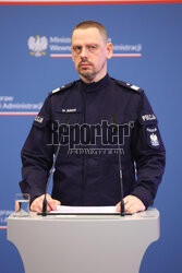 Konferencja dot. planów działania Policji w 2025 r.