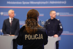 Konferencja dot. planów działania Policji w 2025 r.