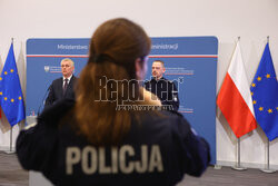 Konferencja dot. planów działania Policji w 2025 r.