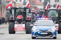 Protest rolników wobec umowy UE-Mercosur