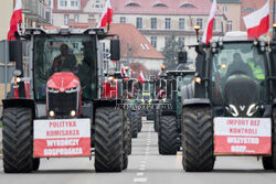 Protest rolników wobec umowy UE-Mercosur