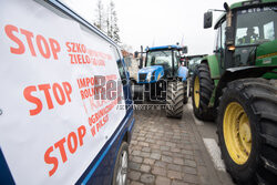 Protest rolników wobec umowy UE-Mercosur