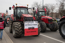 Protest rolników wobec umowy UE-Mercosur